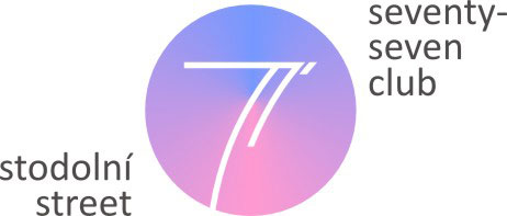 Dance Club 77 logo - created by Skrč to studio