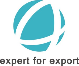 Logo společnosti Expert for Export vytvořilo Skrč to studio